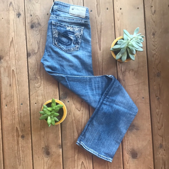 Silver Denim Jeans - Picture 7 of 11